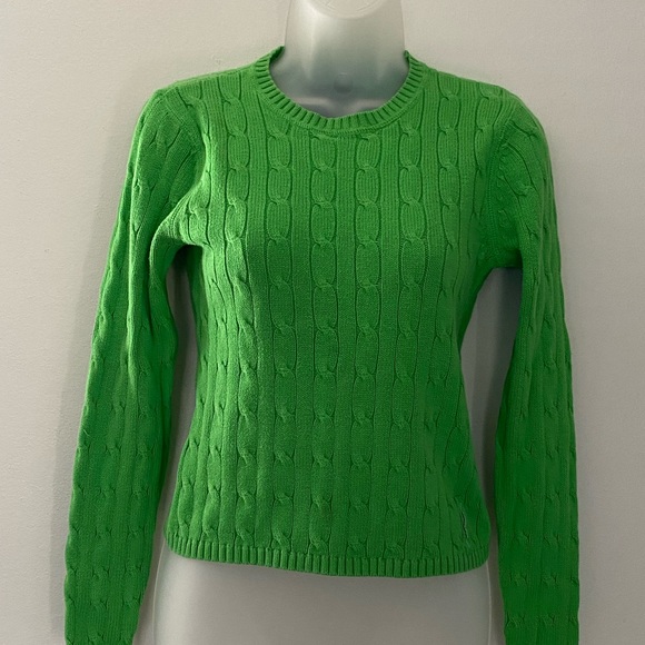New Polo Ralph Lauren Jeans Cable Knit Sweater